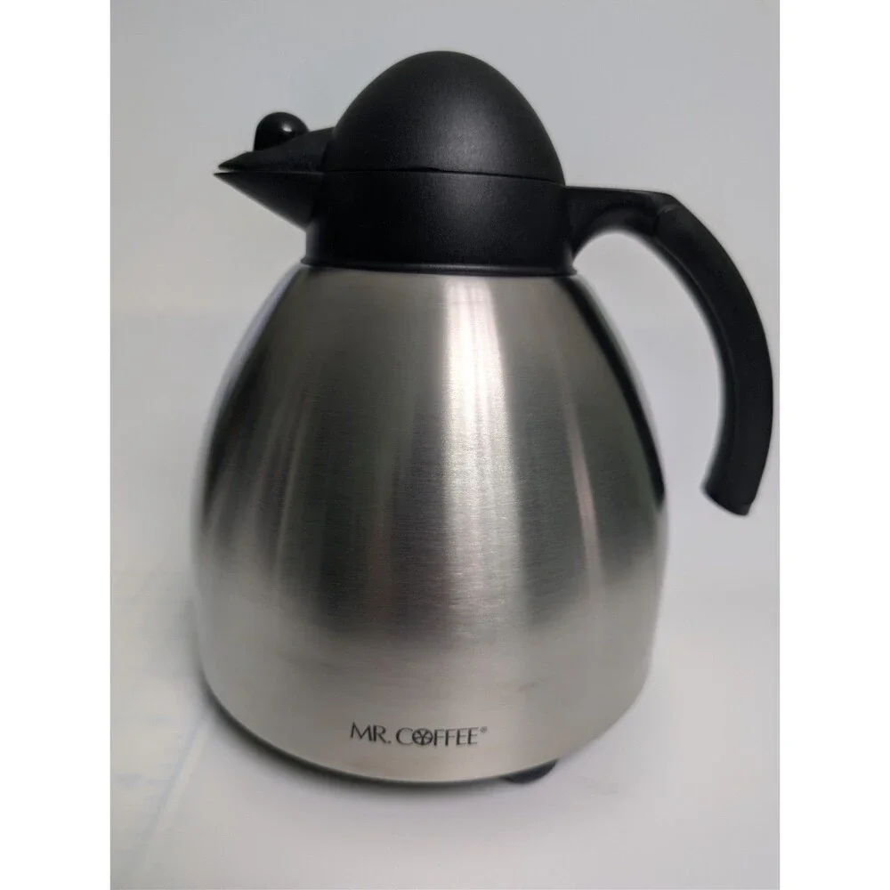 Mr Coffee 1 Liter Stainless Steel Thermal Carafe Brand New